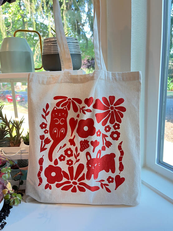 Red Tote