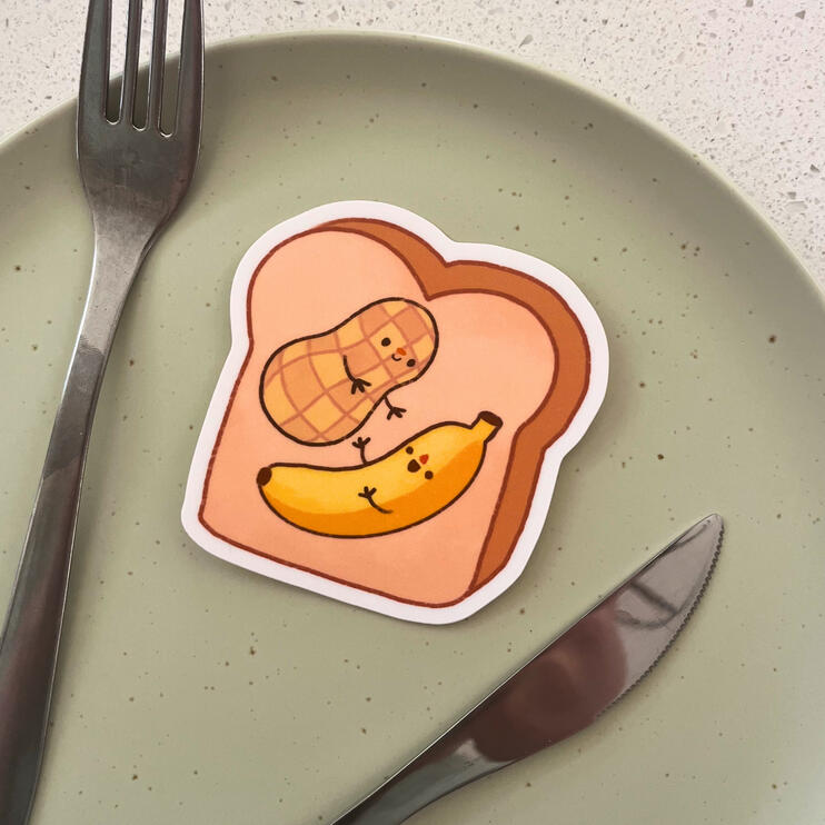 PB Banana Toast PB Banana Toast